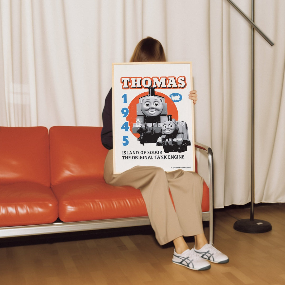 Thomas 1945 Sodor wall - art - picture - poster