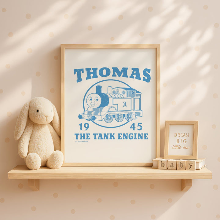 Thomas 1945 The Tank Engine Poster Vintage wall - art - picture - poster