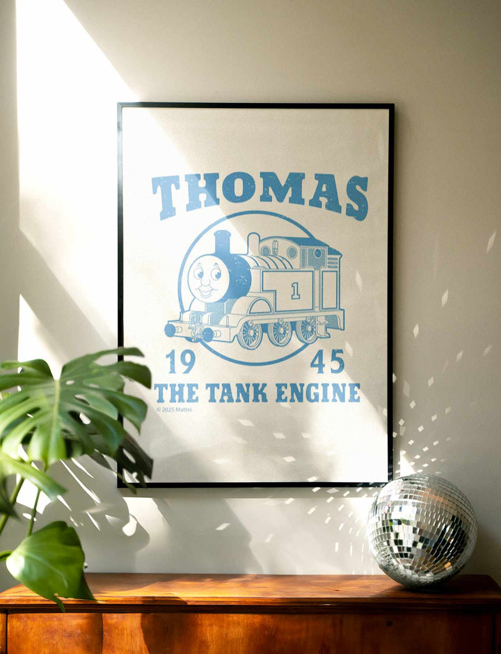 Thomas 1945 The Tank Engine Poster Vintage wall - art - picture - poster