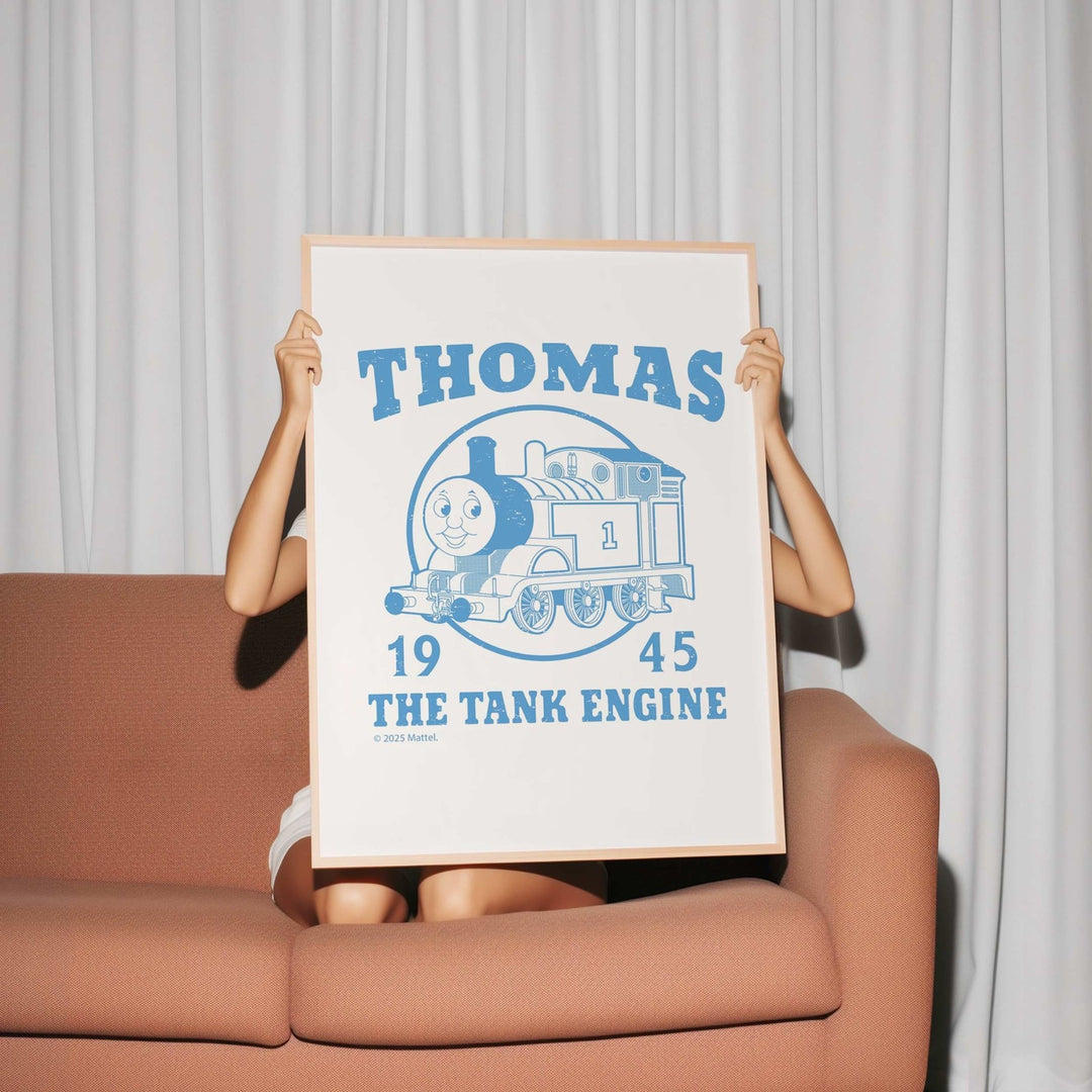 Thomas 1945 The Tank Engine Poster Vintage wall - art - picture - poster