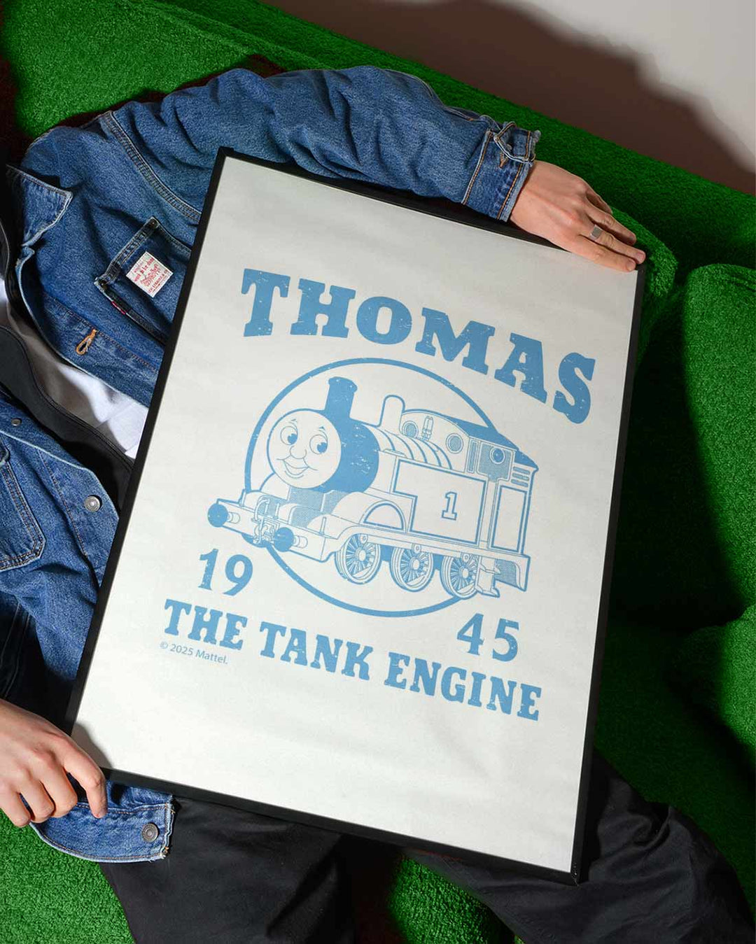 Thomas 1945 The Tank Engine Poster Vintage wall - art - picture - poster