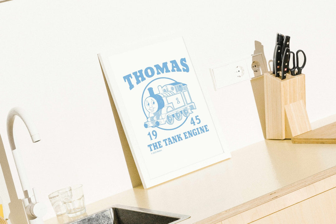 Thomas 1945 The Tank Engine Poster Vintage wall - art - picture - poster