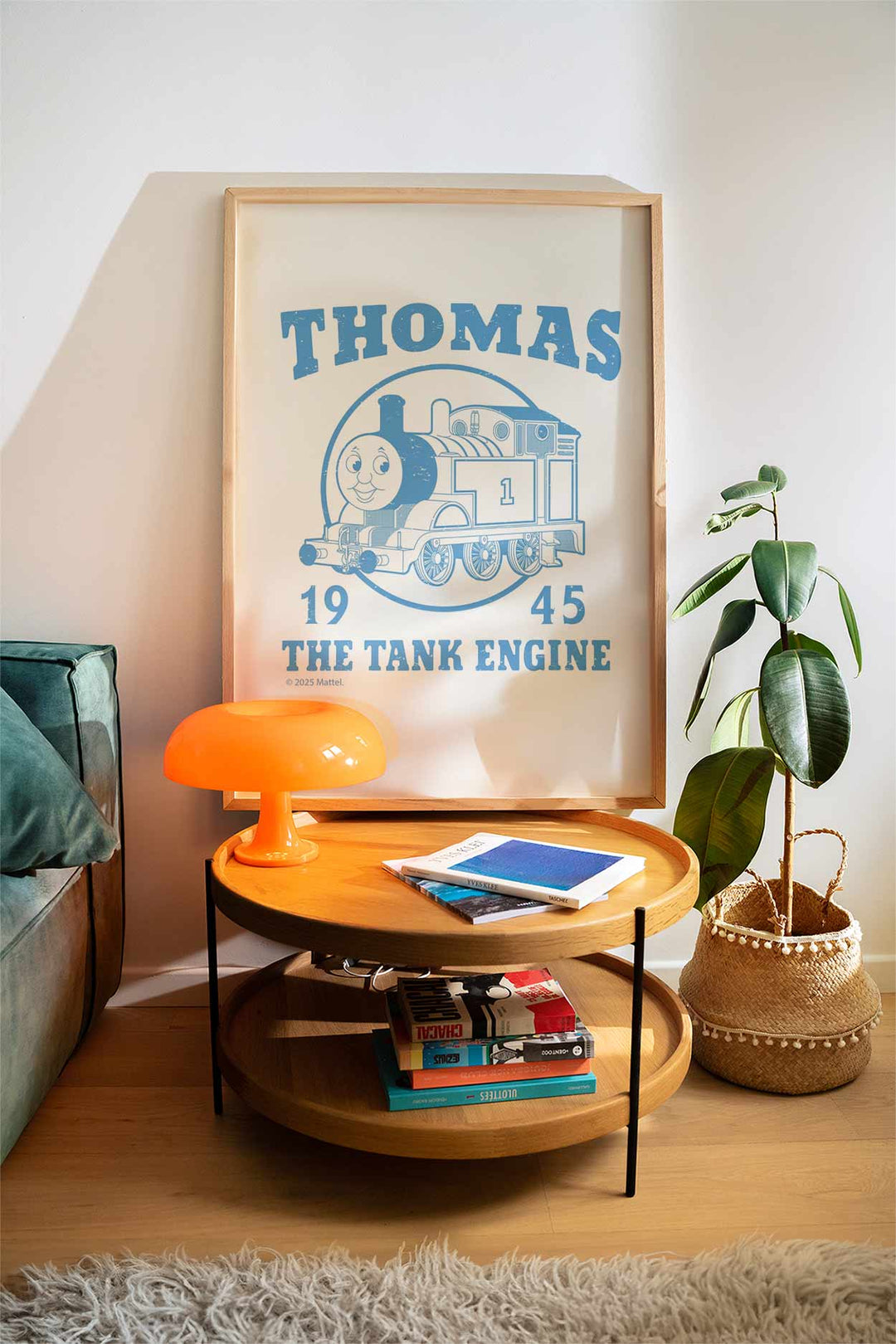 Thomas 1945 The Tank Engine Poster Vintage wall - art - picture - poster