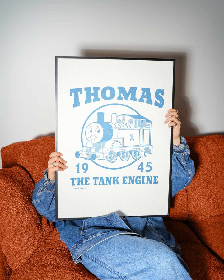 Thomas 1945 The Tank Engine Poster Vintage wall - art - picture - poster