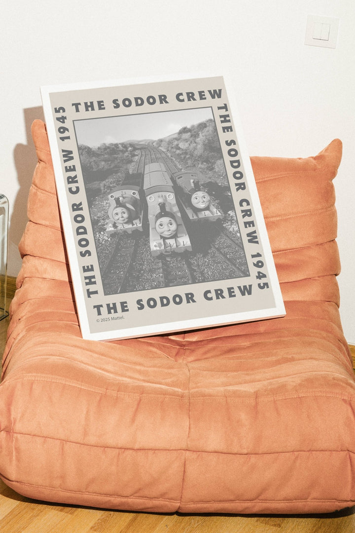 Thomas The Tank Engine The Sodor Crew Vintage wall - art - picture - poster