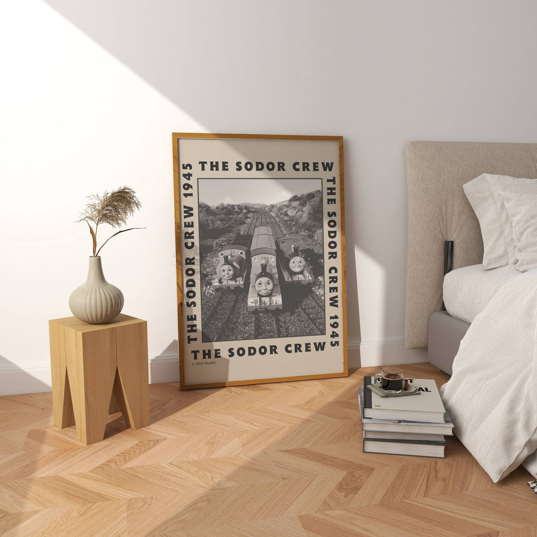 Thomas The Tank Engine The Sodor Crew Vintage wall - art - picture - poster