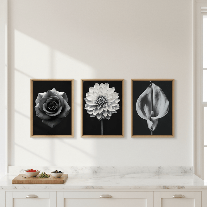Three in Bloom Set of 3 by Peter Attard wall - art - picture - poster