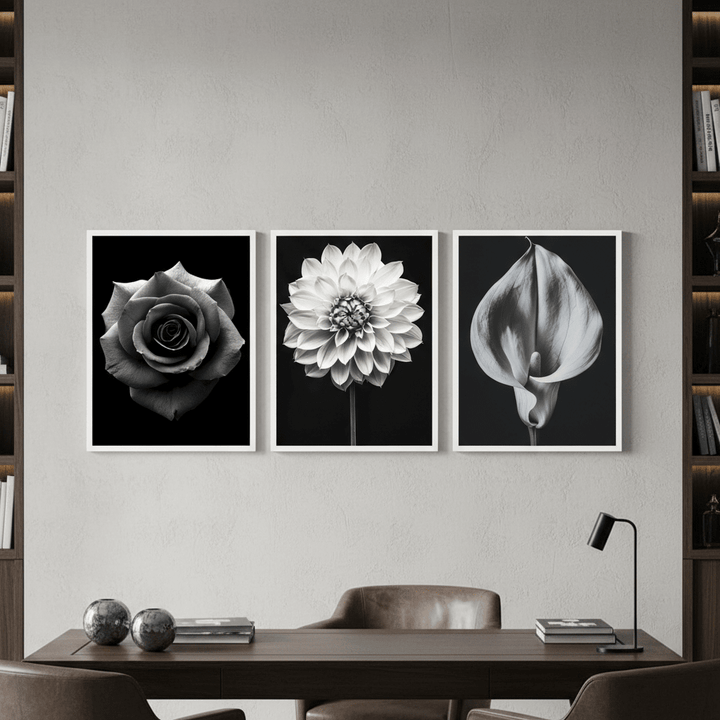 Three in Bloom Set of 3 by Peter Attard wall - art - picture - poster