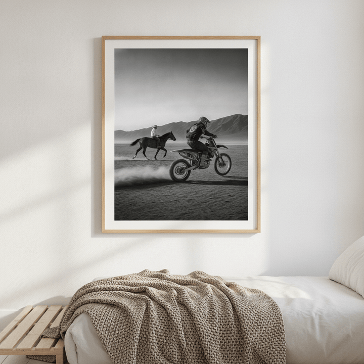 Throttle and Reins wall-art-picture-poster