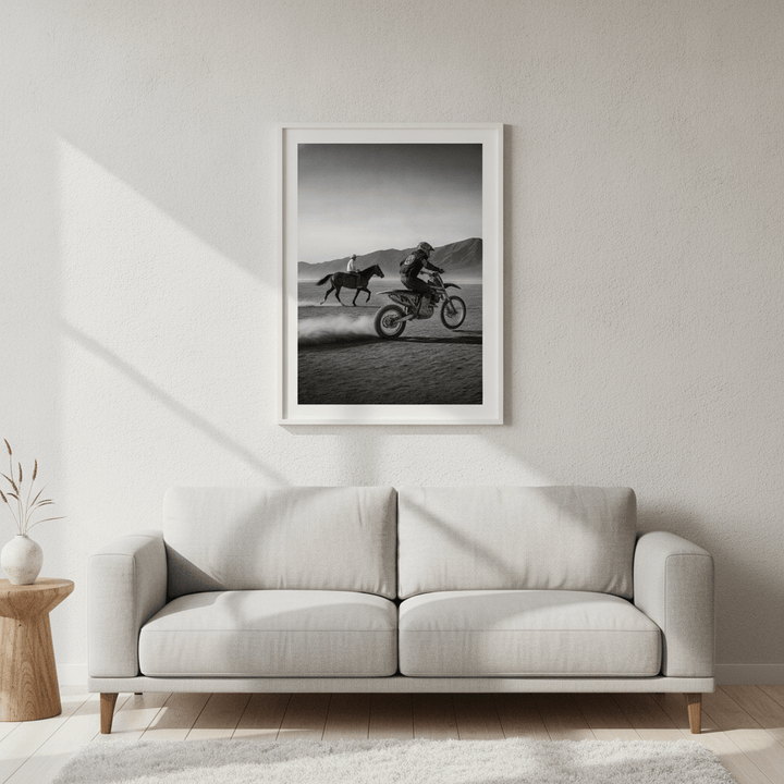 Throttle and Reins wall-art-picture-poster
