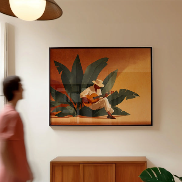 Tierra Tono Abstract | Art & Canvas Print