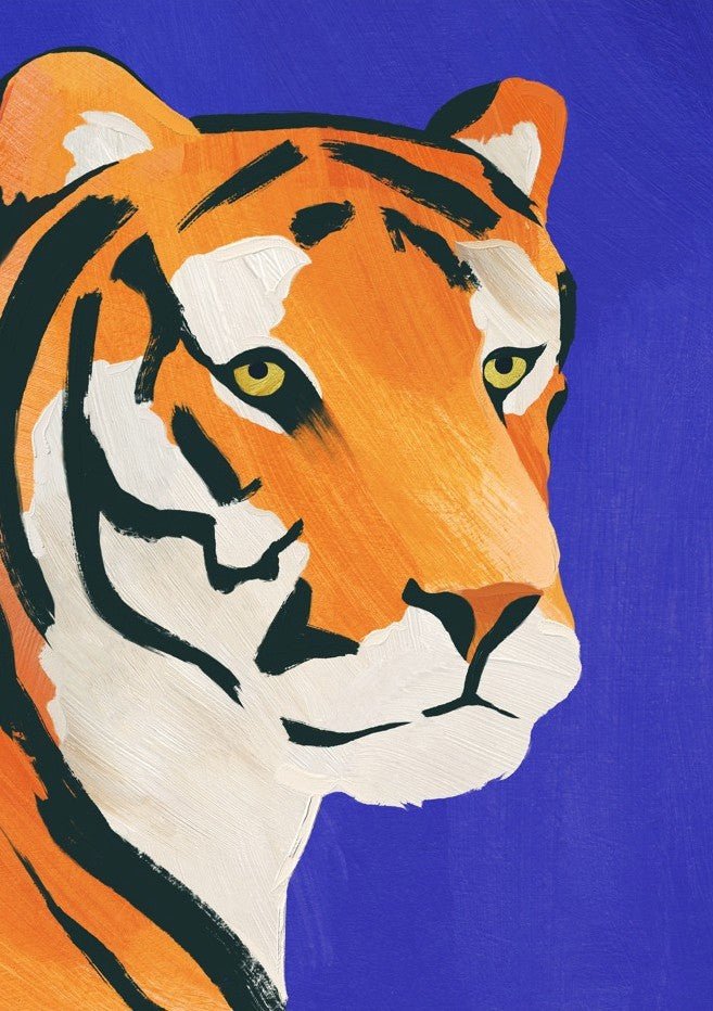 Tiger By Henry Rivers wall - art - picture - poster