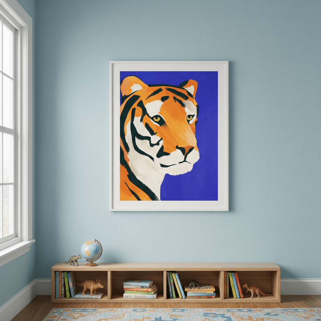 Tiger By Henry Rivers wall - art - picture - poster
