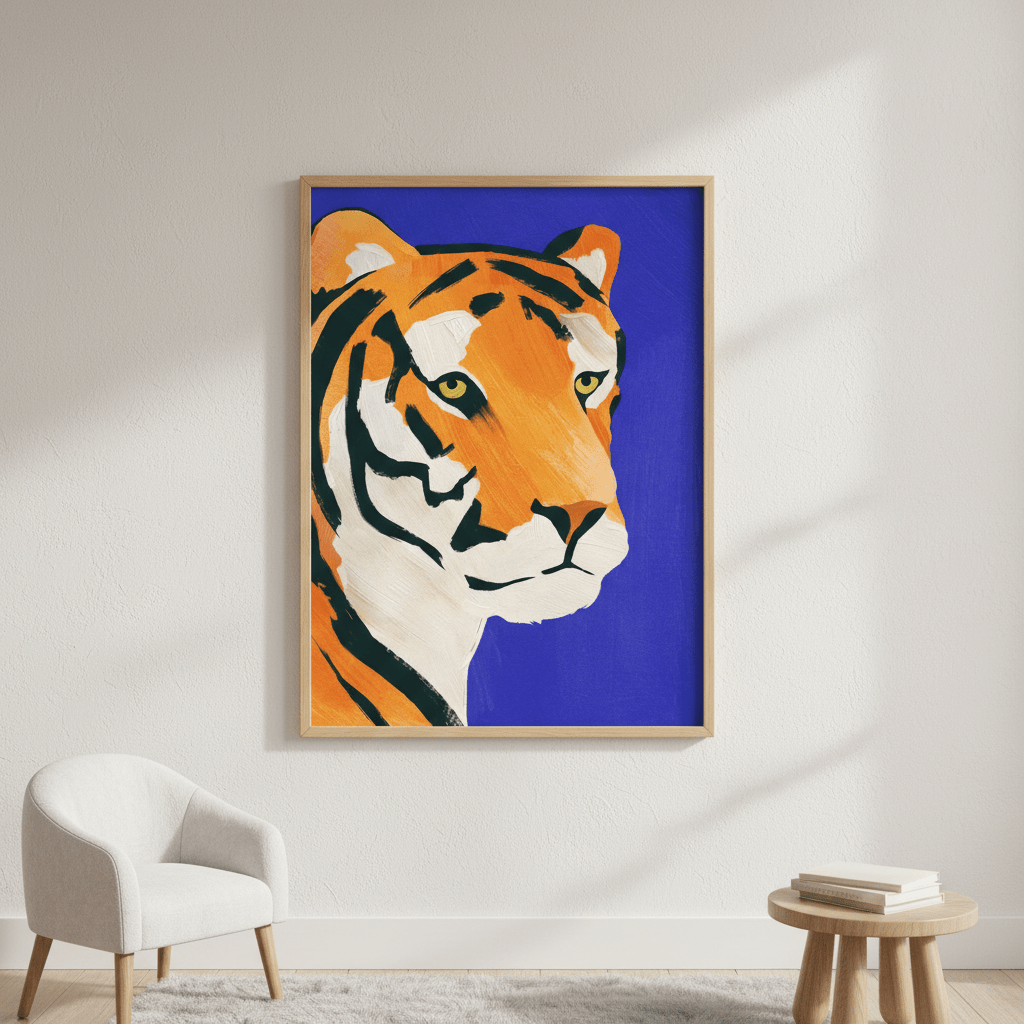 Tiger By Henry Rivers wall - art - picture - poster