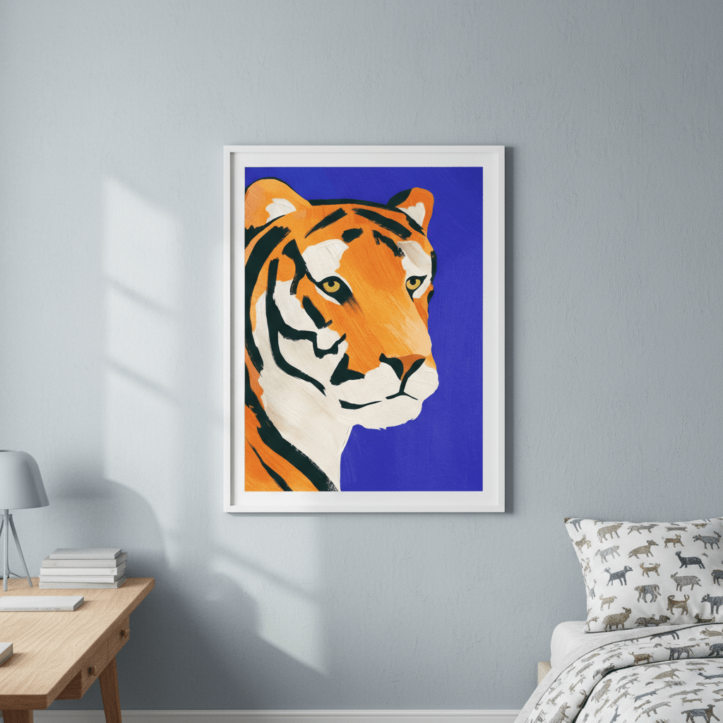 Tiger By Henry Rivers wall - art - picture - poster