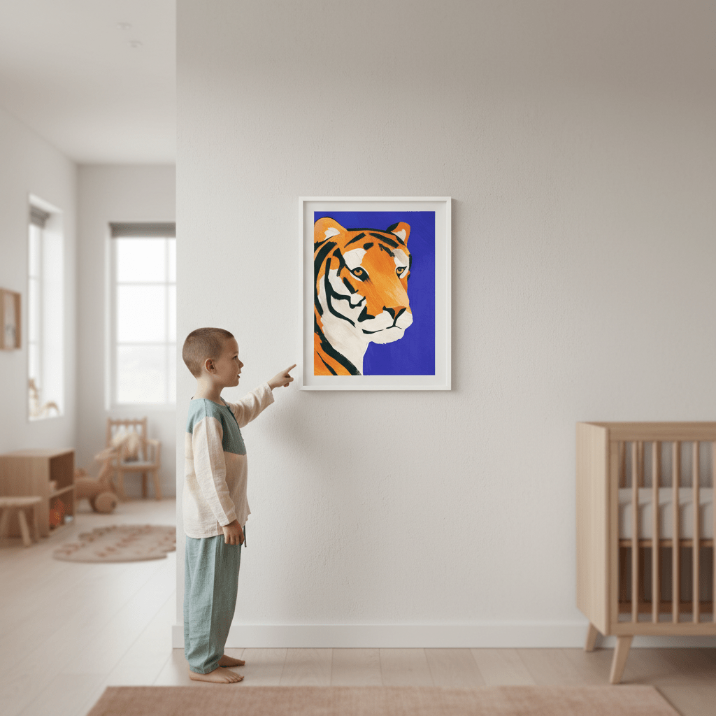 Tiger By Henry Rivers wall - art - picture - poster
