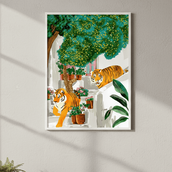 Tigers in Greece by 83 Oranges