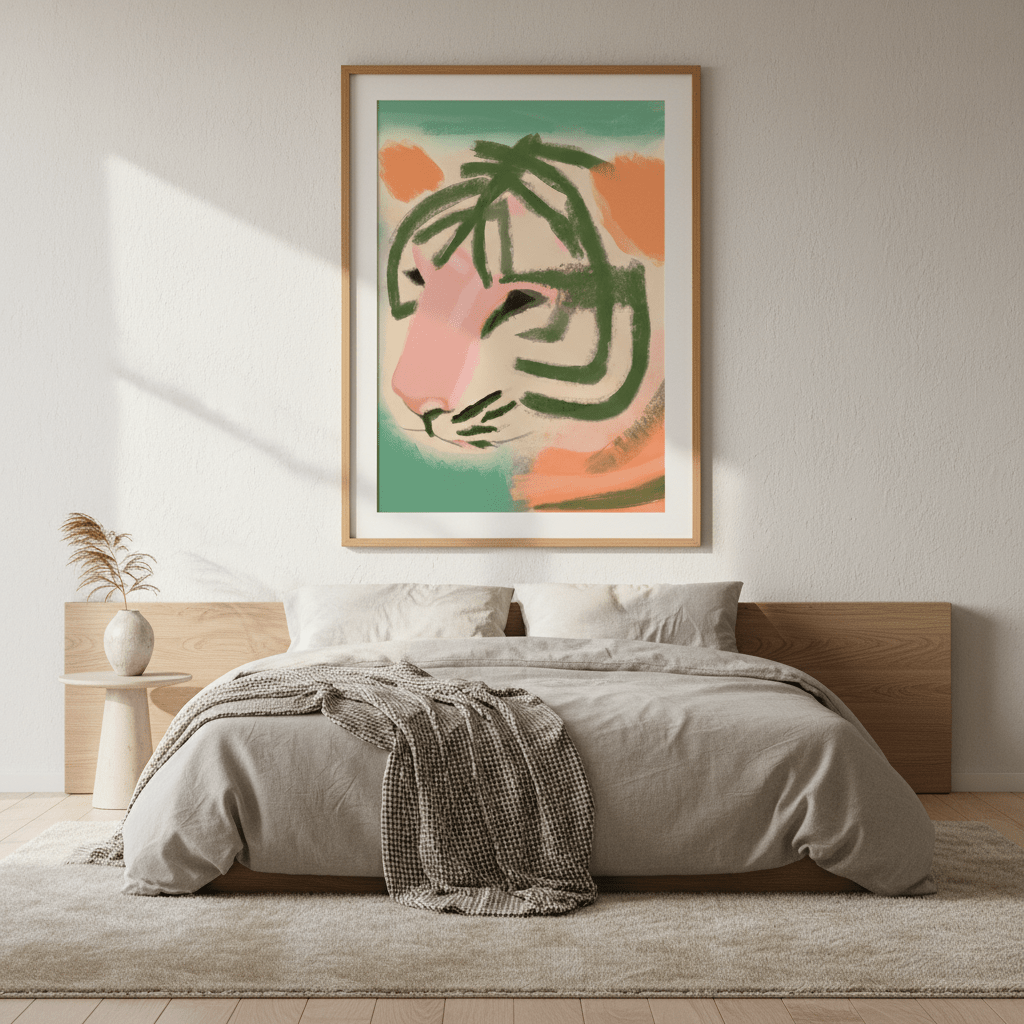 Tiggy by Inkheart Designs wall - art - picture - poster