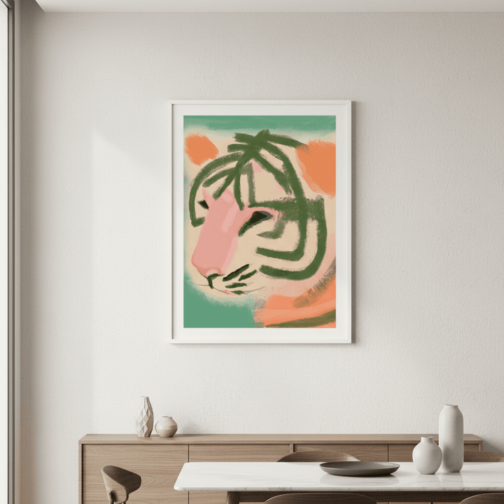 Tiggy by Inkheart Designs wall - art - picture - poster