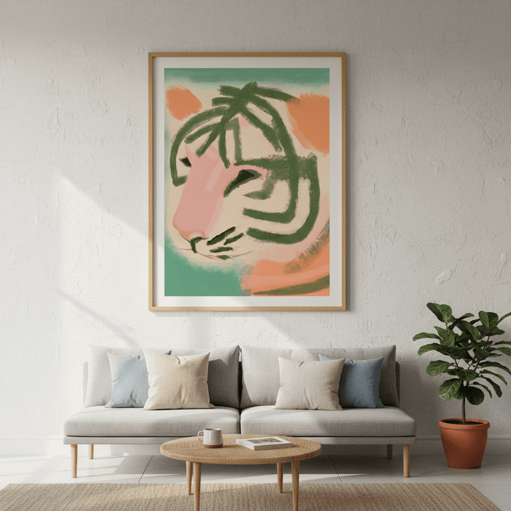 Tiggy by Inkheart Designs wall - art - picture - poster