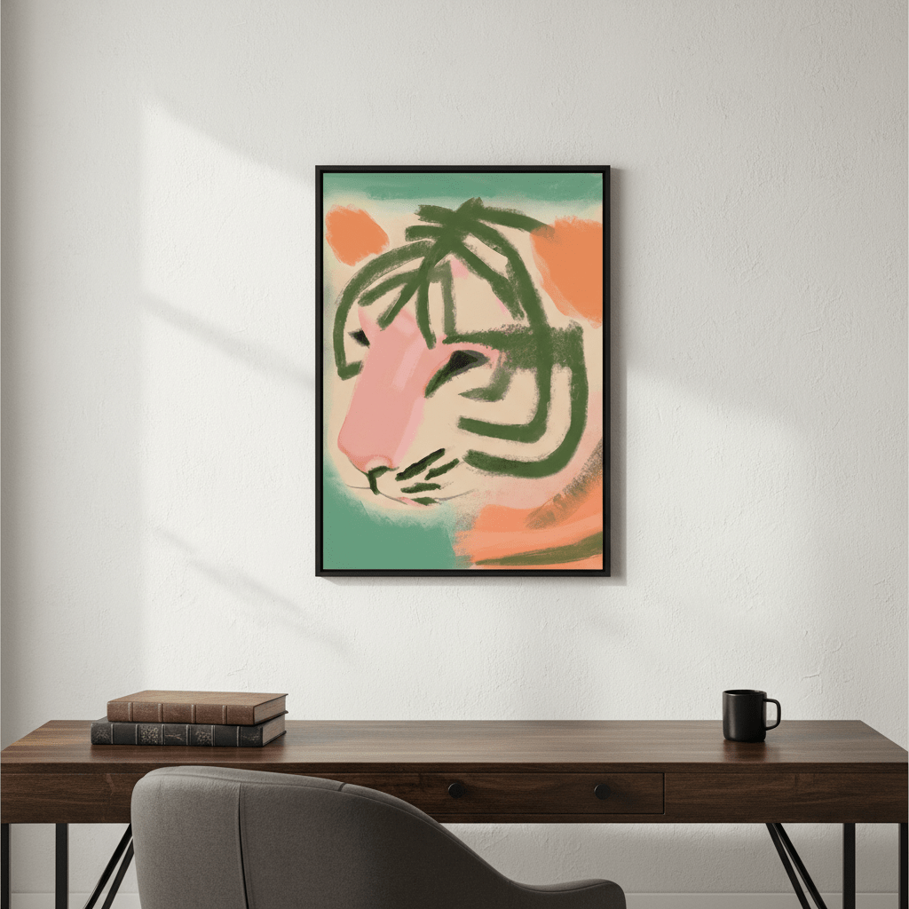 Tiggy by Inkheart Designs wall - art - picture - poster