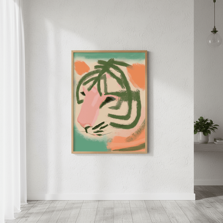 Tiggy by Inkheart Designs wall - art - picture - poster