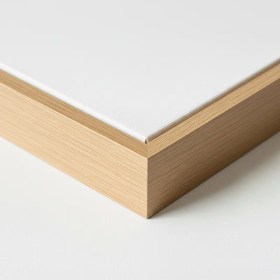 Timber Canvas Floating Frame