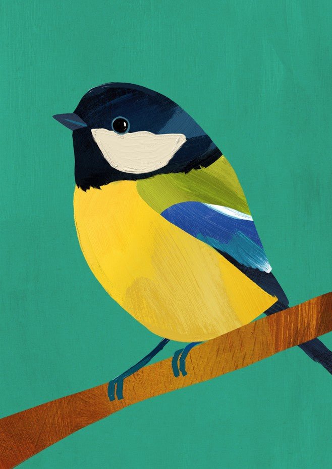 Titmouse by Henry Rivers wall - art - picture - poster