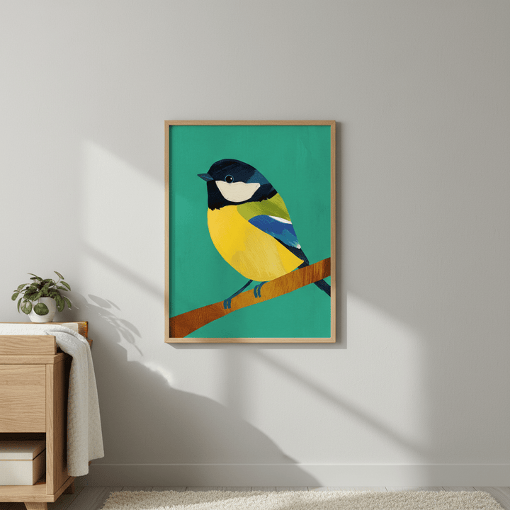 Titmouse by Henry Rivers wall - art - picture - poster