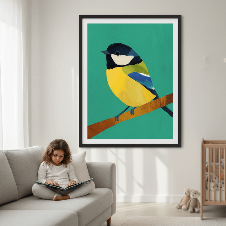 Titmouse by Henry Rivers wall - art - picture - poster