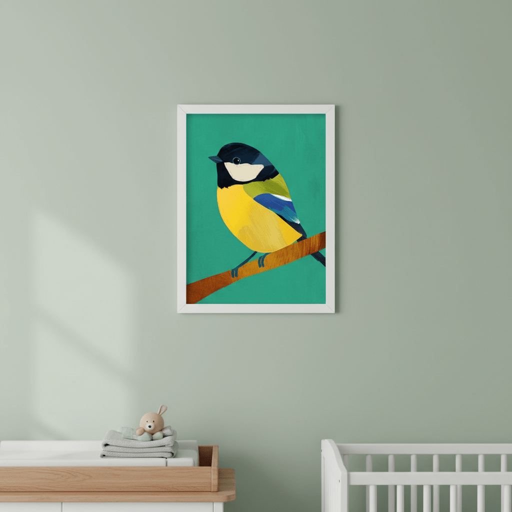 Titmouse by Henry Rivers wall - art - picture - poster