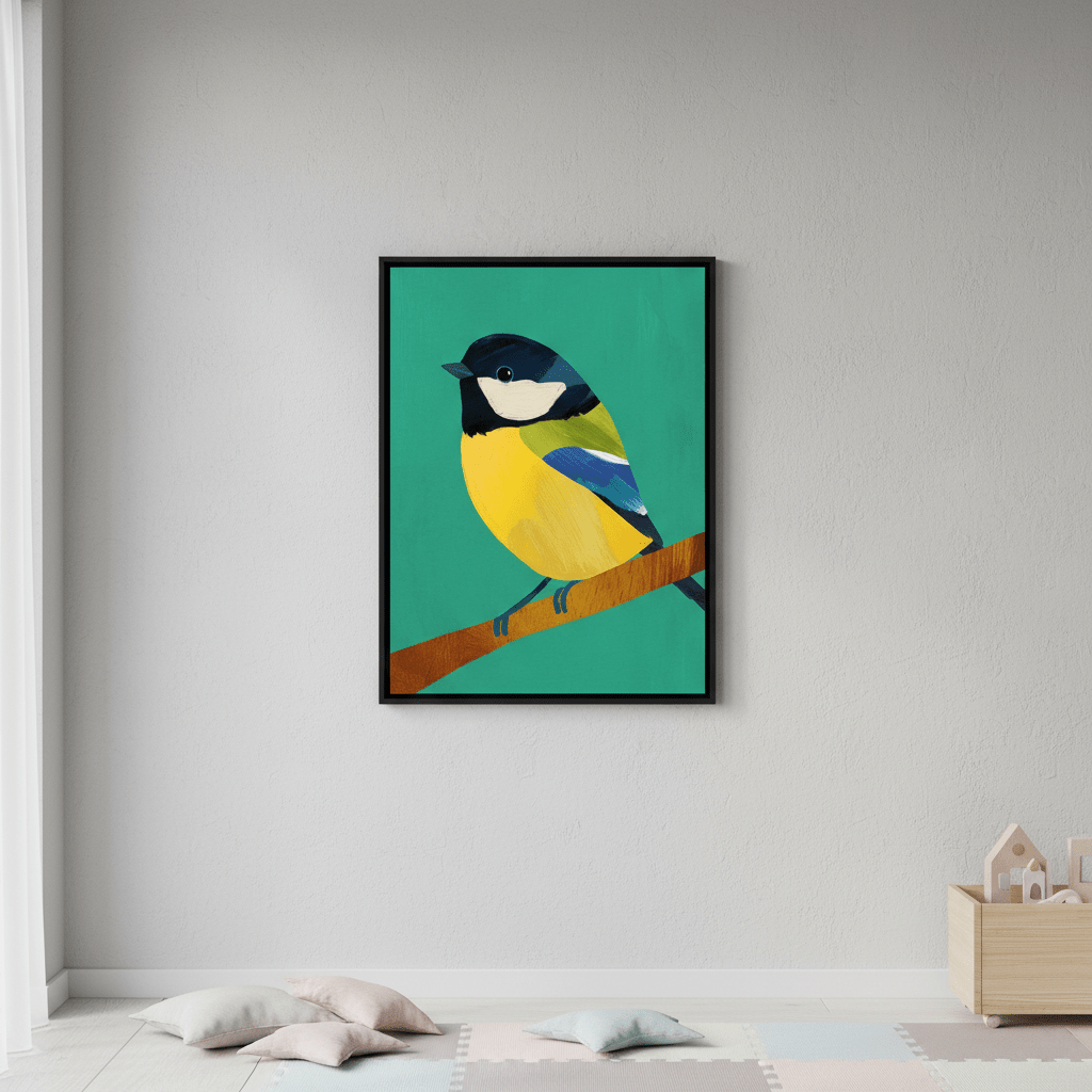 Titmouse by Henry Rivers wall - art - picture - poster