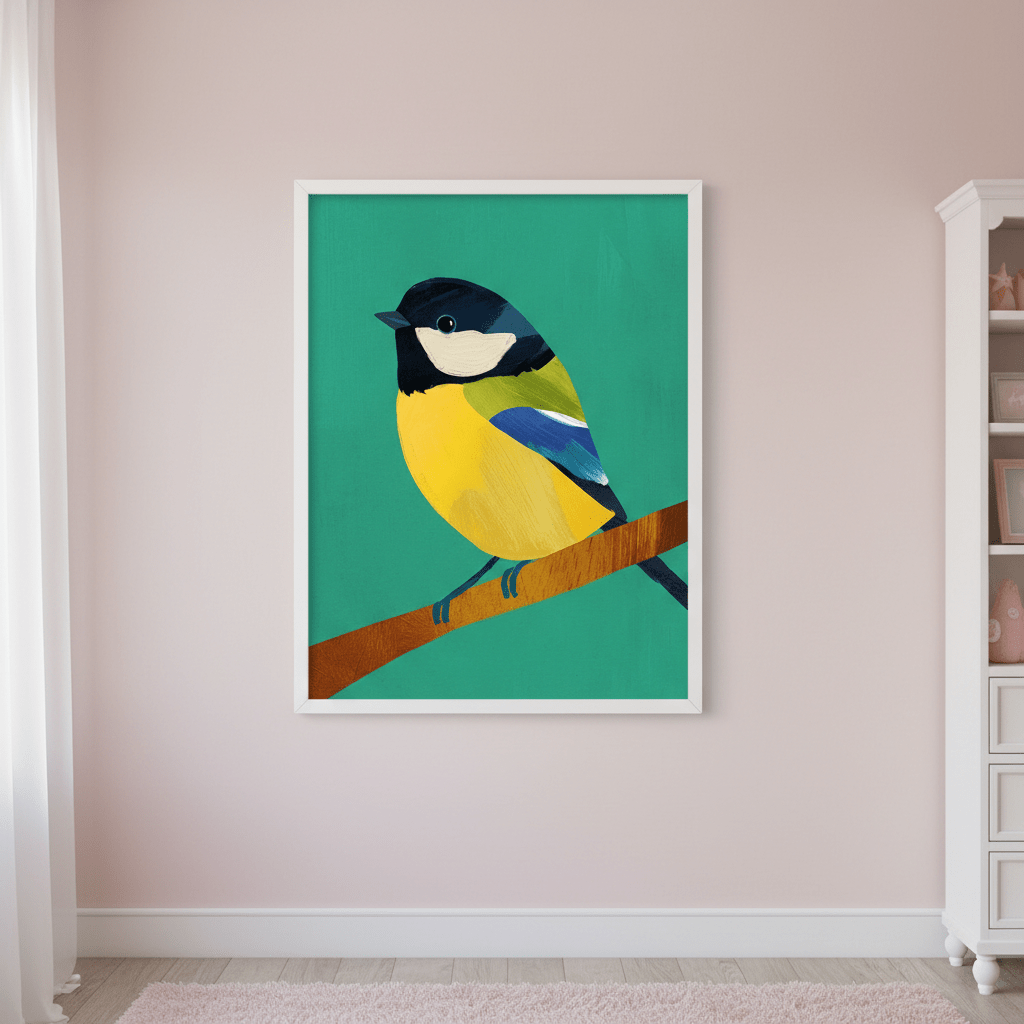 Titmouse by Henry Rivers wall - art - picture - poster