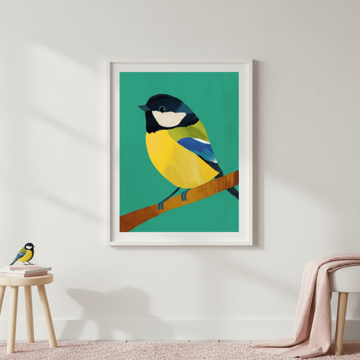 Titmouse by Henry Rivers wall - art - picture - poster