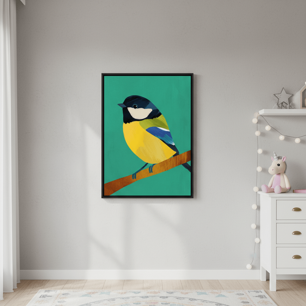 Titmouse by Henry Rivers wall - art - picture - poster