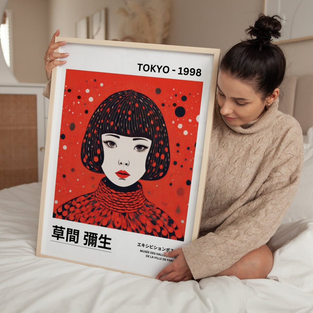 Tokyo 1988 Red Women By Yayoi Kusama - Style My Wall