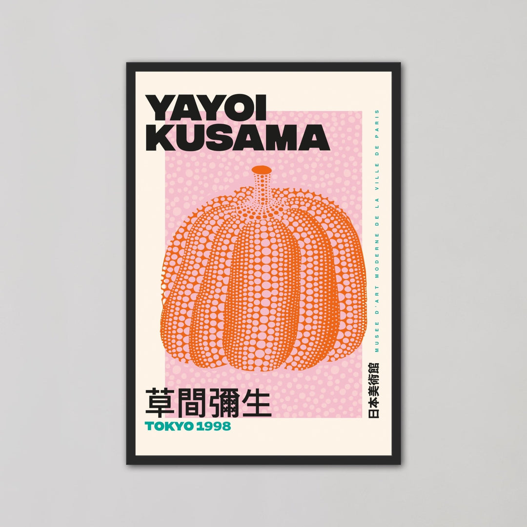Tokyo 1998 Orange Pumpkin By Yayoi Kusama - Style My Wall