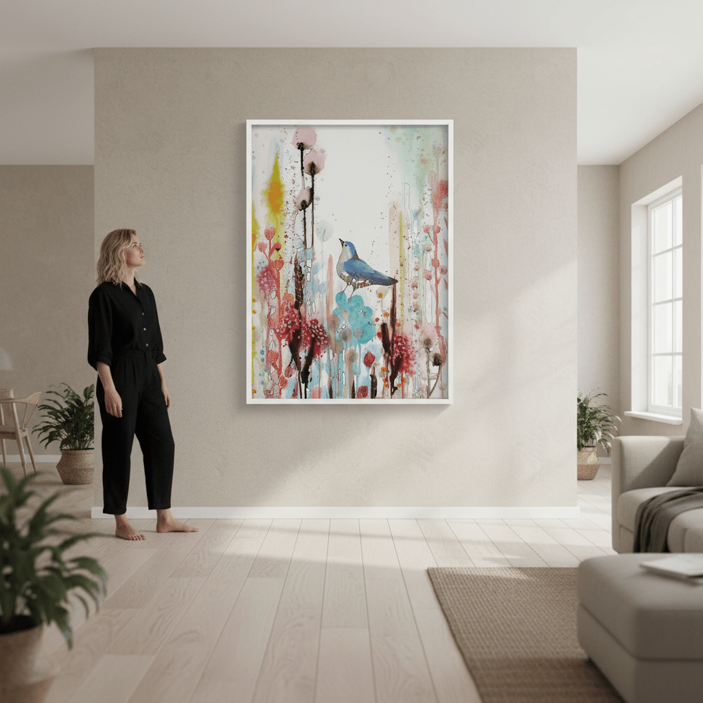 Toujours dans mon Coeur by Sylvie Demers wall - art - picture - poster