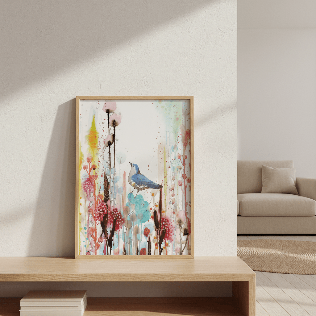 Toujours dans mon Coeur by Sylvie Demers wall - art - picture - poster