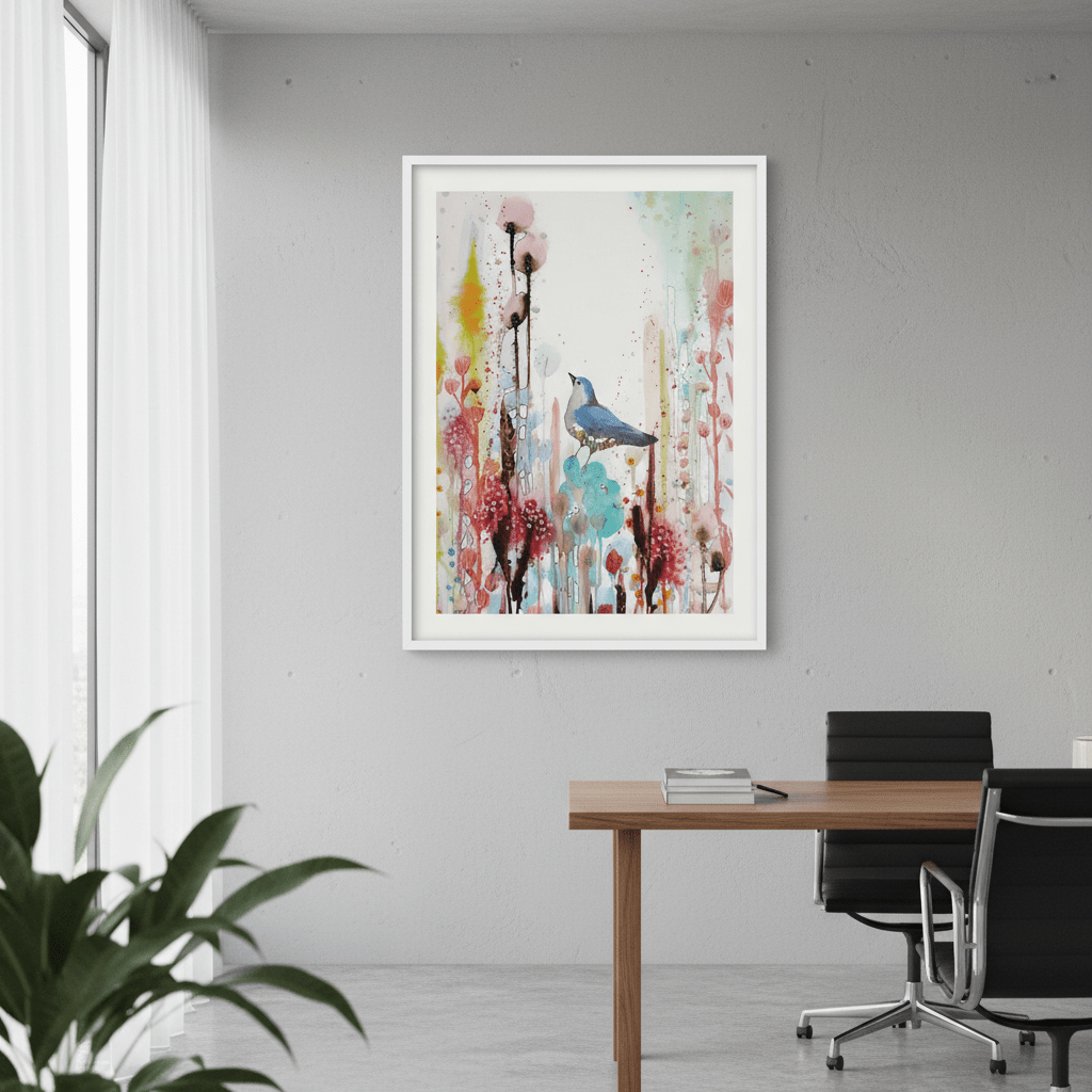 Toujours dans mon Coeur by Sylvie Demers wall - art - picture - poster