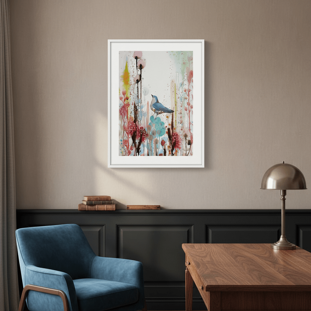 Toujours dans mon Coeur by Sylvie Demers wall - art - picture - poster