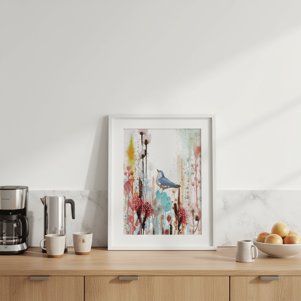 Toujours dans mon Coeur by Sylvie Demers wall - art - picture - poster