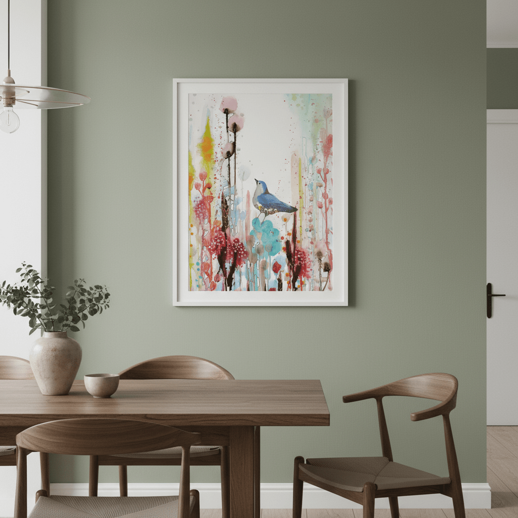 Toujours dans mon Coeur by Sylvie Demers wall - art - picture - poster