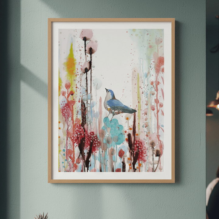 Toujours dans mon Coeur by Sylvie Demers wall - art - picture - poster