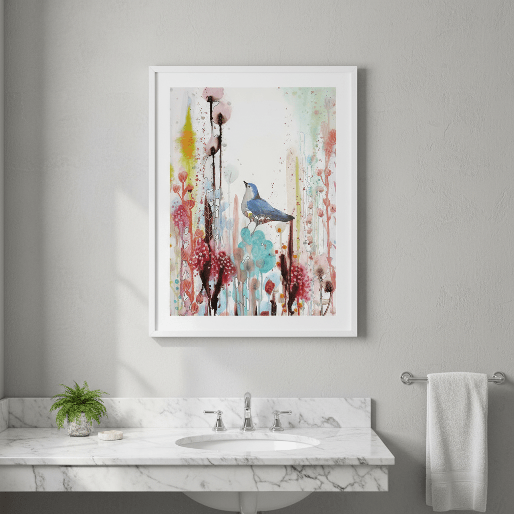 Toujours dans mon Coeur by Sylvie Demers wall - art - picture - poster