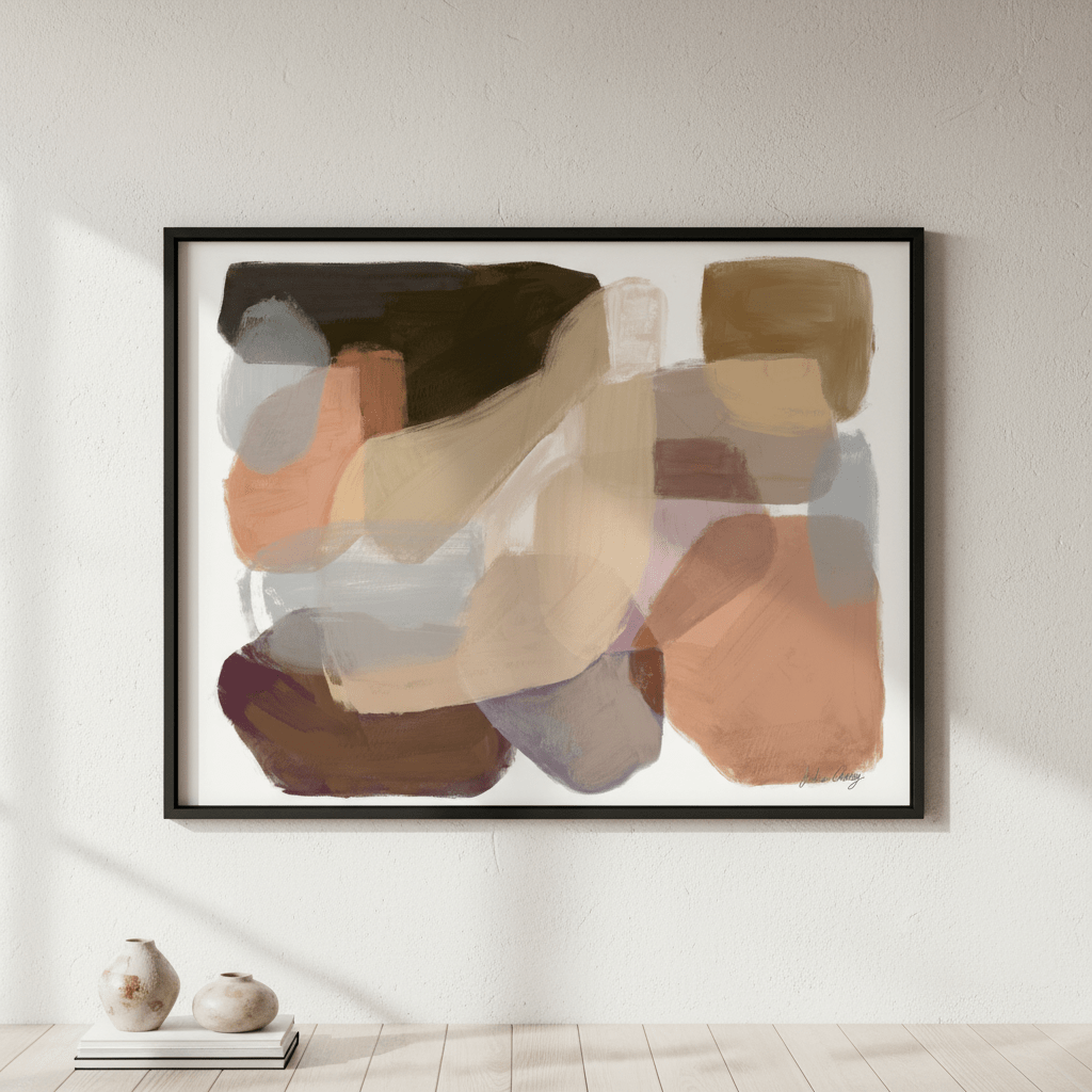 Transparent Blocks by Julia Cheney wall - art - picture - poster