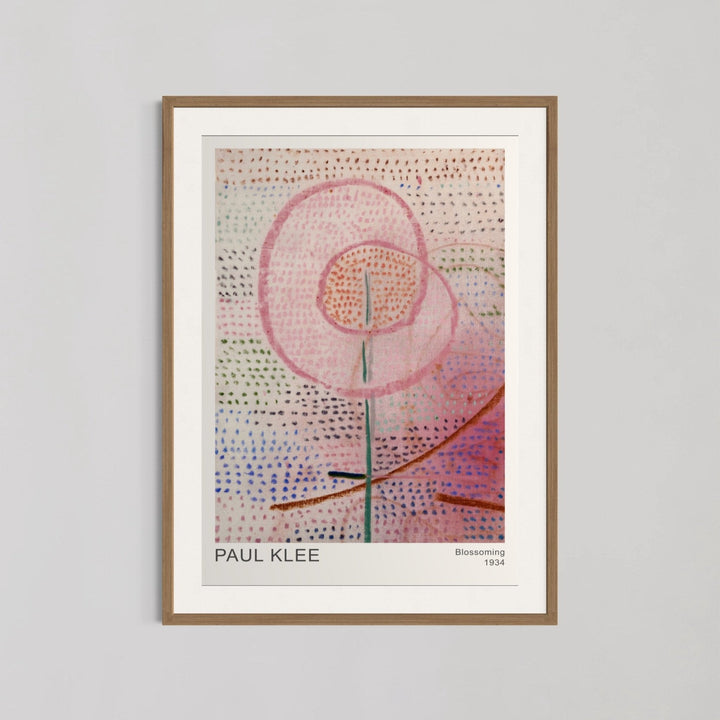 Tree Blossoming Living Room Wall Art by Paul Klee - Style My Wall,frame