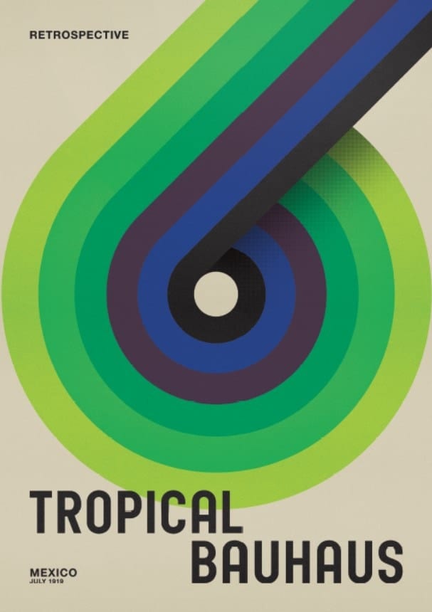 Tropical Bauhaus Mexico Posteria By La Posteria Bali