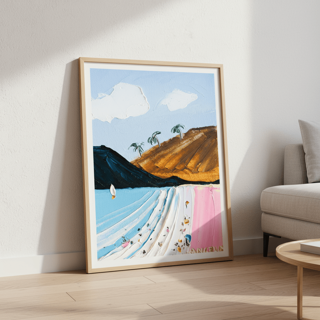 Tropical Breeze by Angela Hawkey wall - art - picture - poster