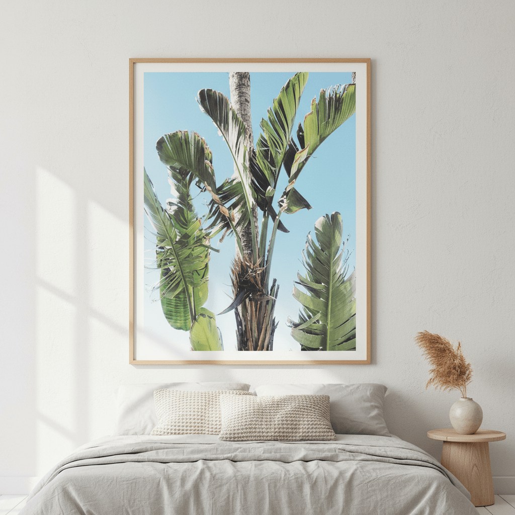 Tropical Large Greens by Hope Bainbridge wall - art - picture - poster